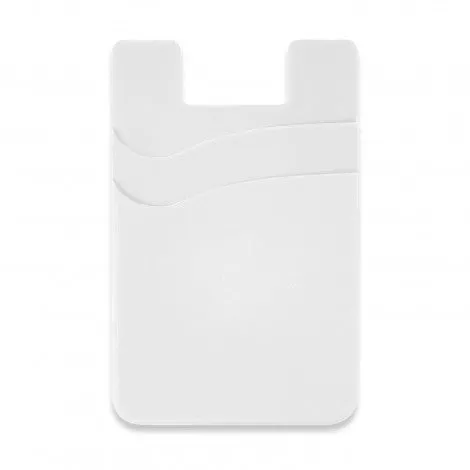 Dual Silicone Phone Wallet - Full Colour