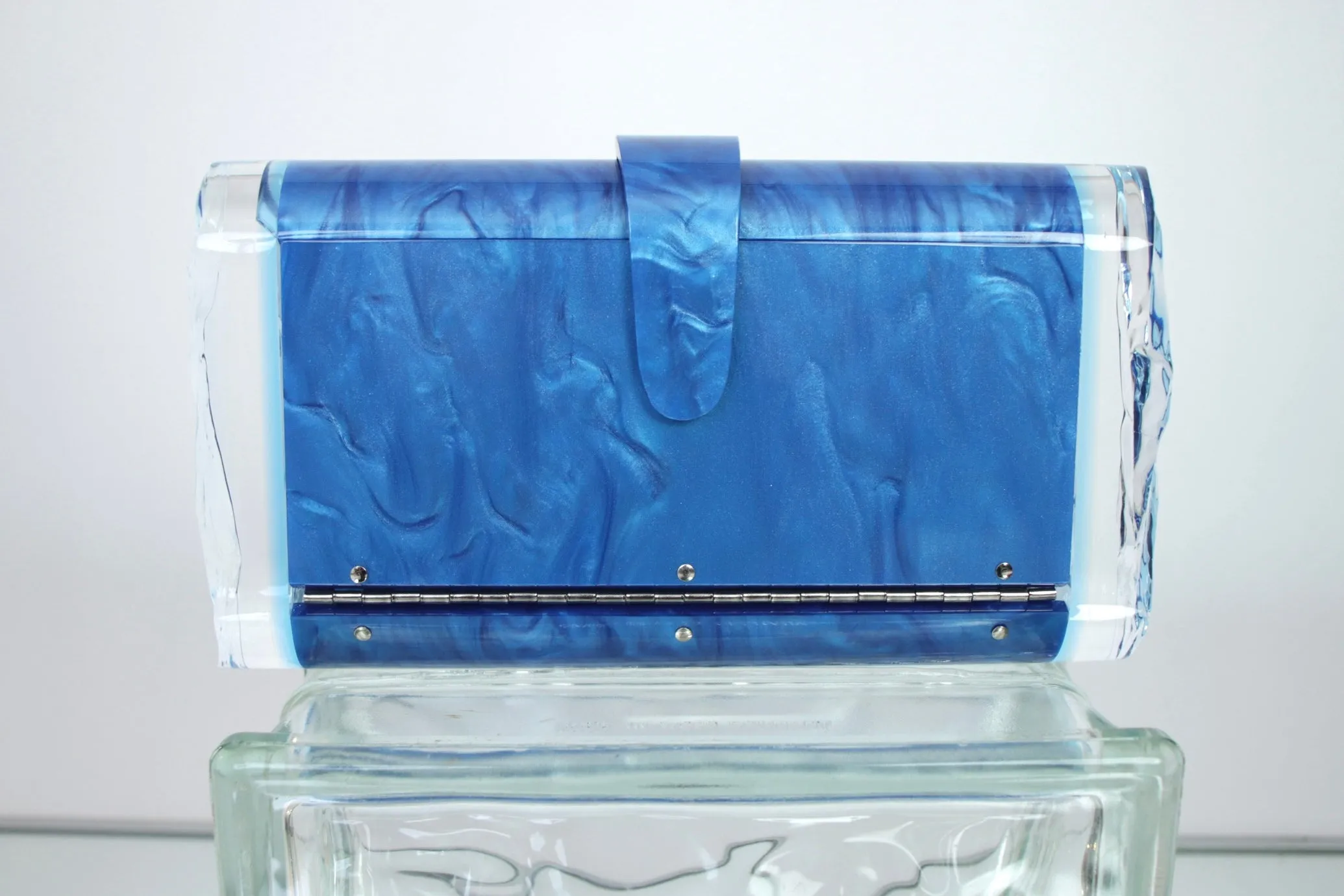 Edie Parker Lara Ice Clutch