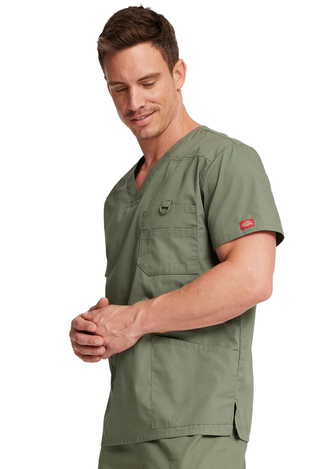 EDS Signature 81906 Men's V-Neck Top Olive