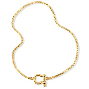 Ellie Vail Water Resistant Jewelry - Clarkson Shackle Necklace