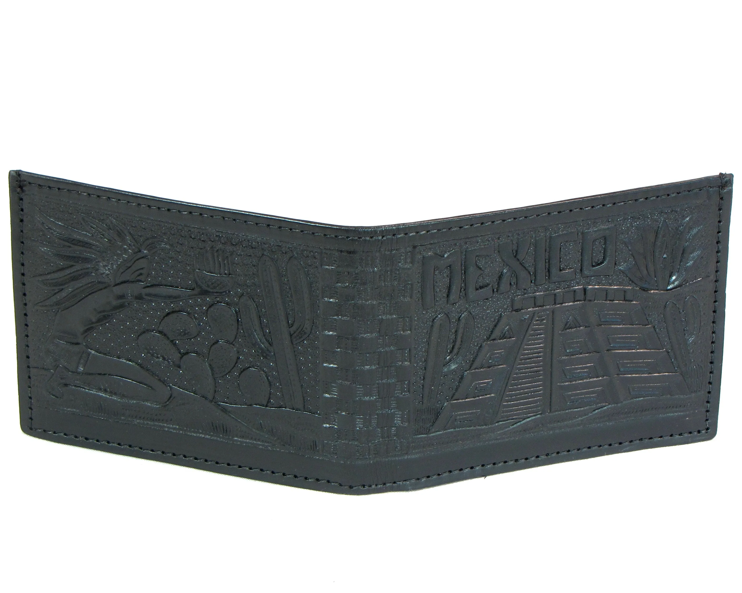 Embossed Slim Billfold- Mexico