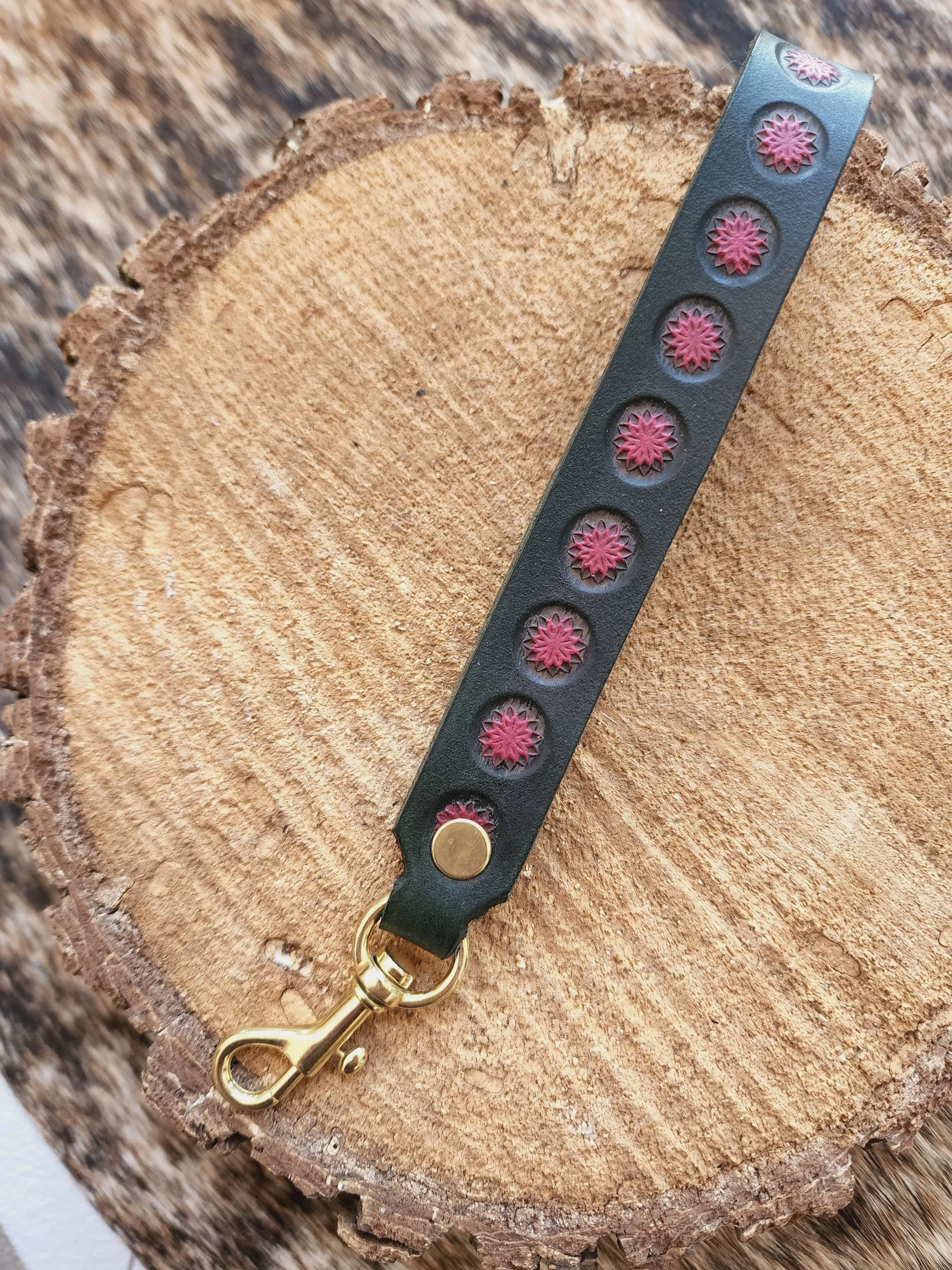 Embossed Wristlet Straps
