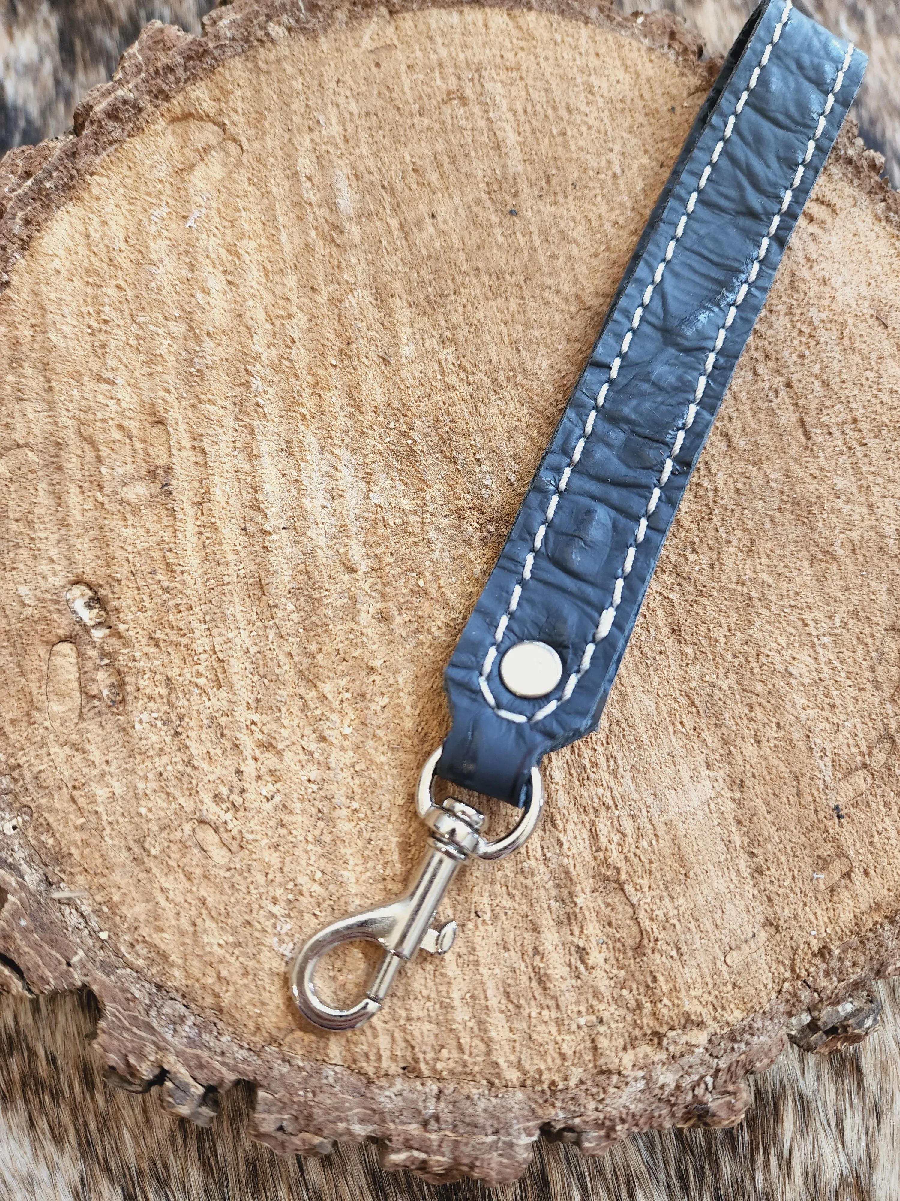 Embossed Wristlet Straps