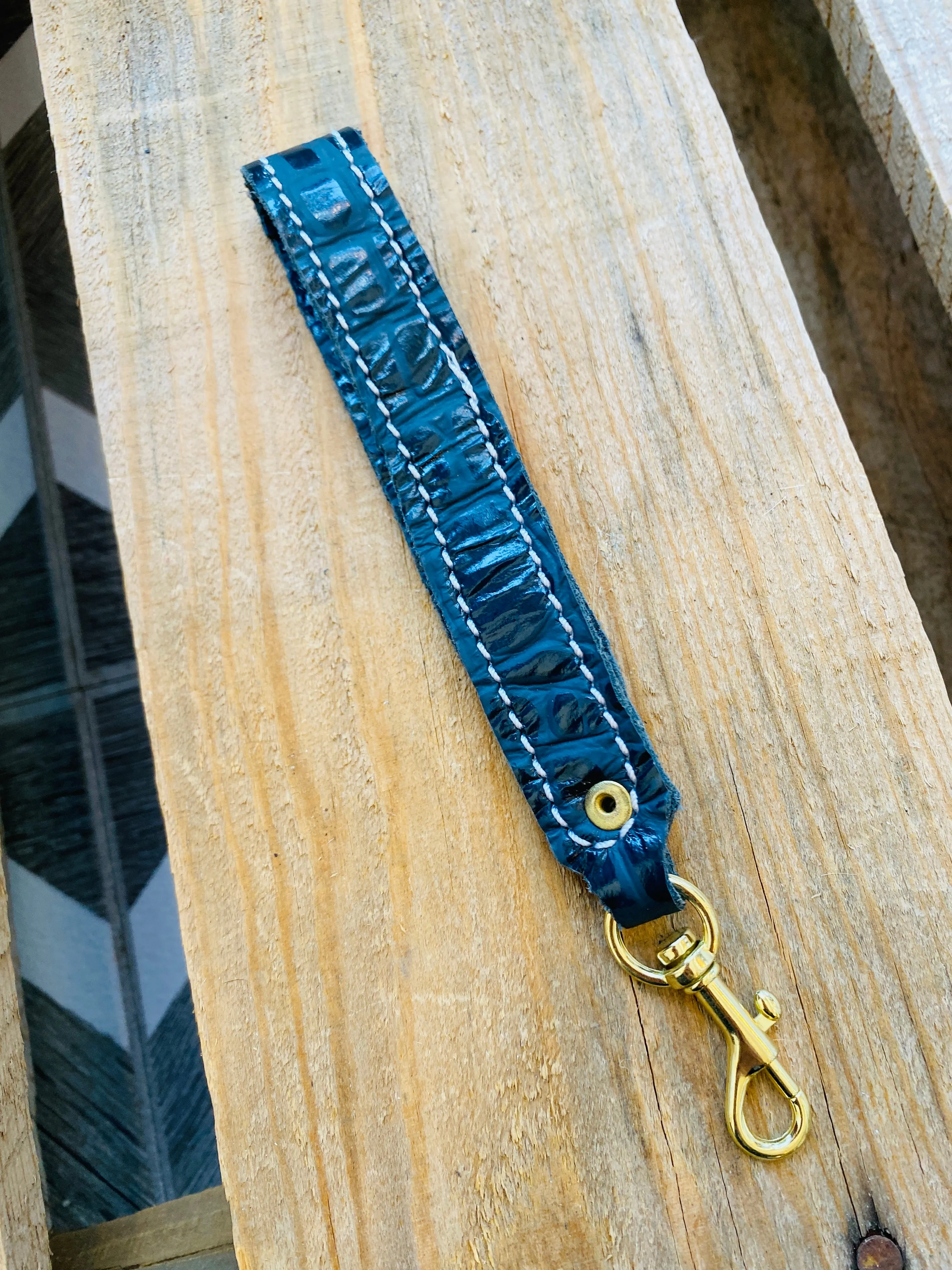 Embossed Wristlet Straps