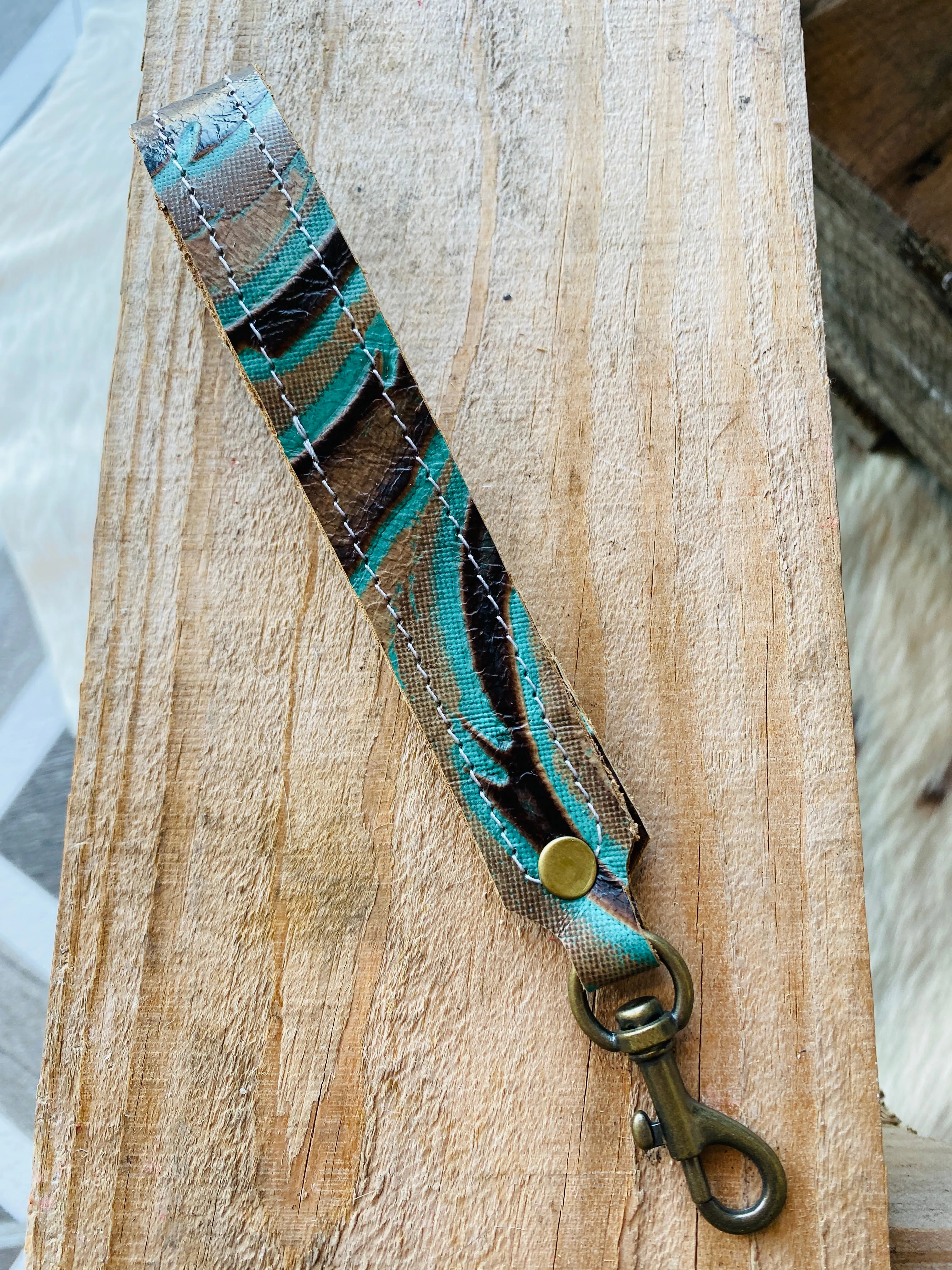 Embossed Wristlet Straps