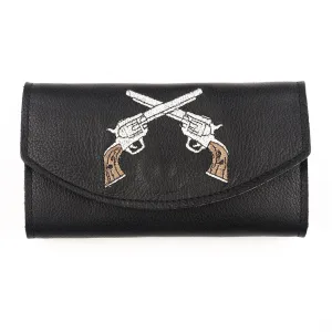 Embroidered Ladies Organizer-Pistols