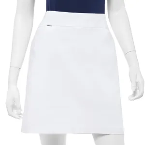 EP NY Knit Skort with Back Mesh Pleat - SPF 50 White