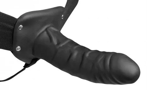 Erection Assist Hollow Strap-on - Black
