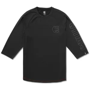 ETNIES SAN JUAN RAGLAN JERSEY [BLACK]