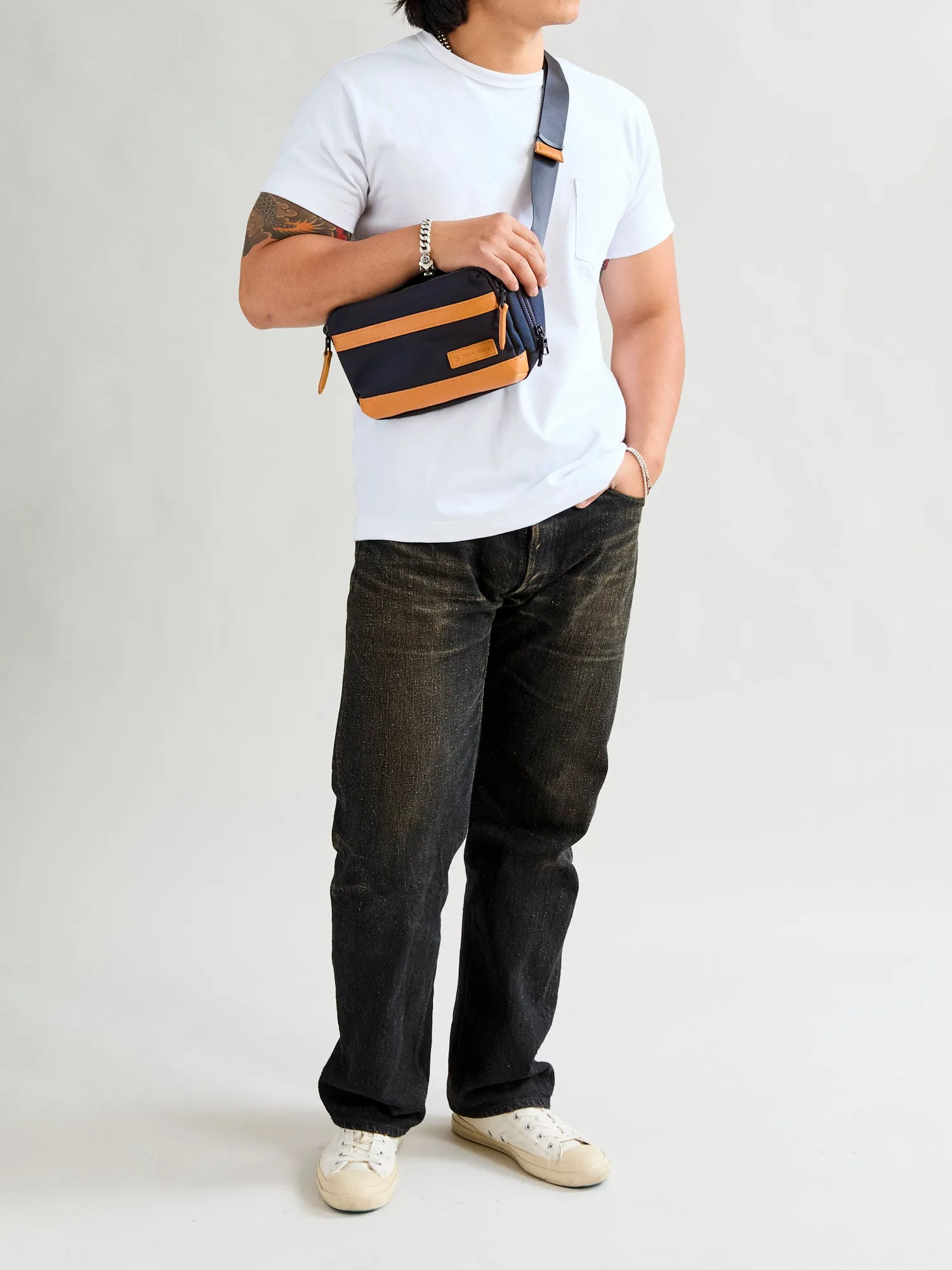 Explorer Sling Bag in Navy