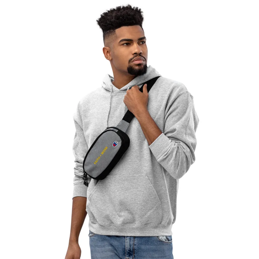 Faith   Work Champion fanny pack
