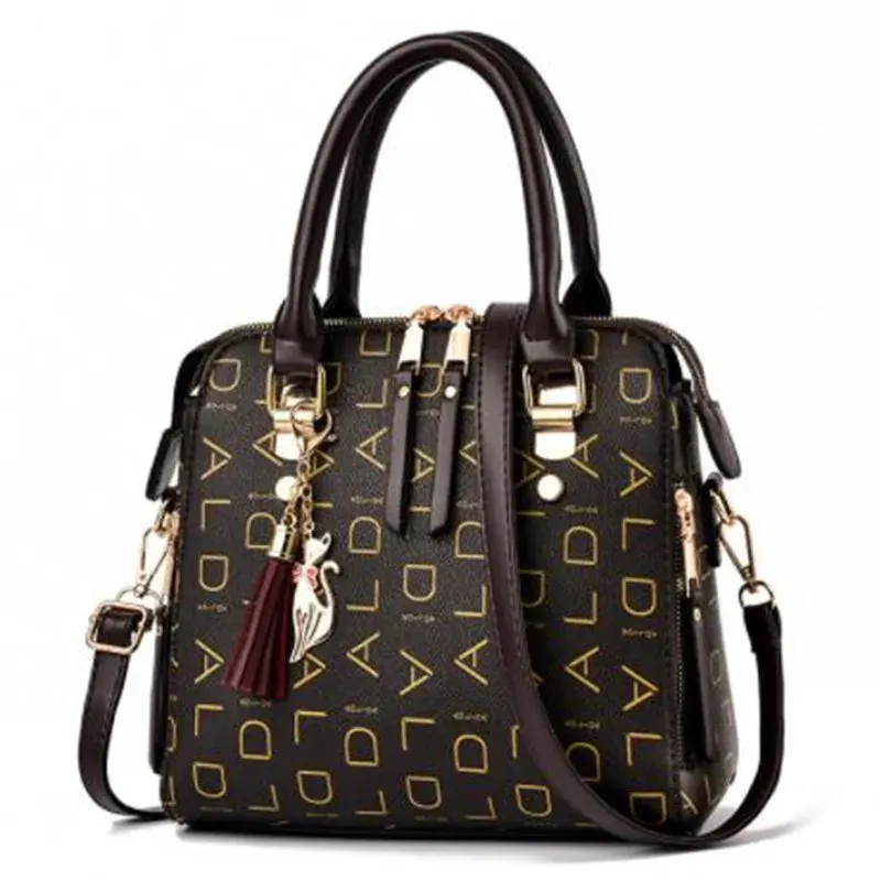 Famous Brand Women Handbags 2023 Luxury Crossbody For Woman Fashion Design Purses Totes Soft PU Leather Shoulder Bag