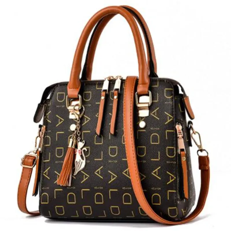 Famous Brand Women Handbags 2023 Luxury Crossbody For Woman Fashion Design Purses Totes Soft PU Leather Shoulder Bag