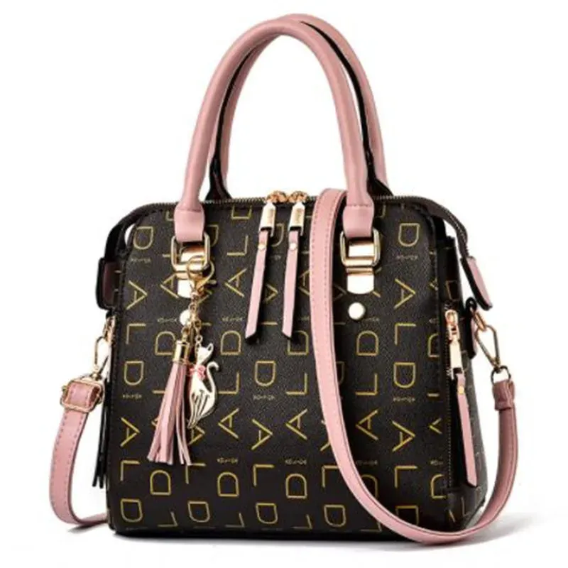 Famous Brand Women Handbags 2023 Luxury Crossbody For Woman Fashion Design Purses Totes Soft PU Leather Shoulder Bag