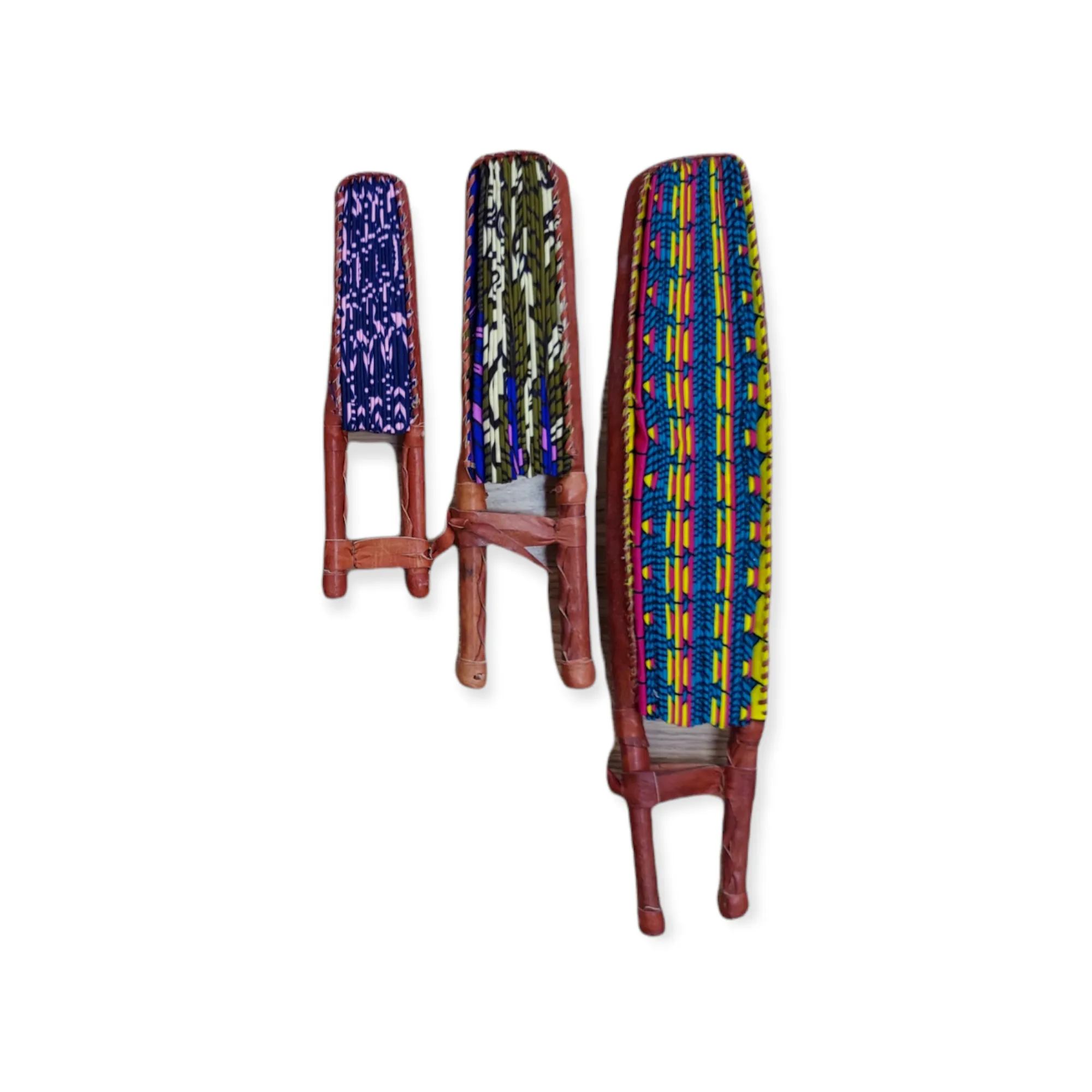 Fan - African Fabric Foldable (JUMBO)