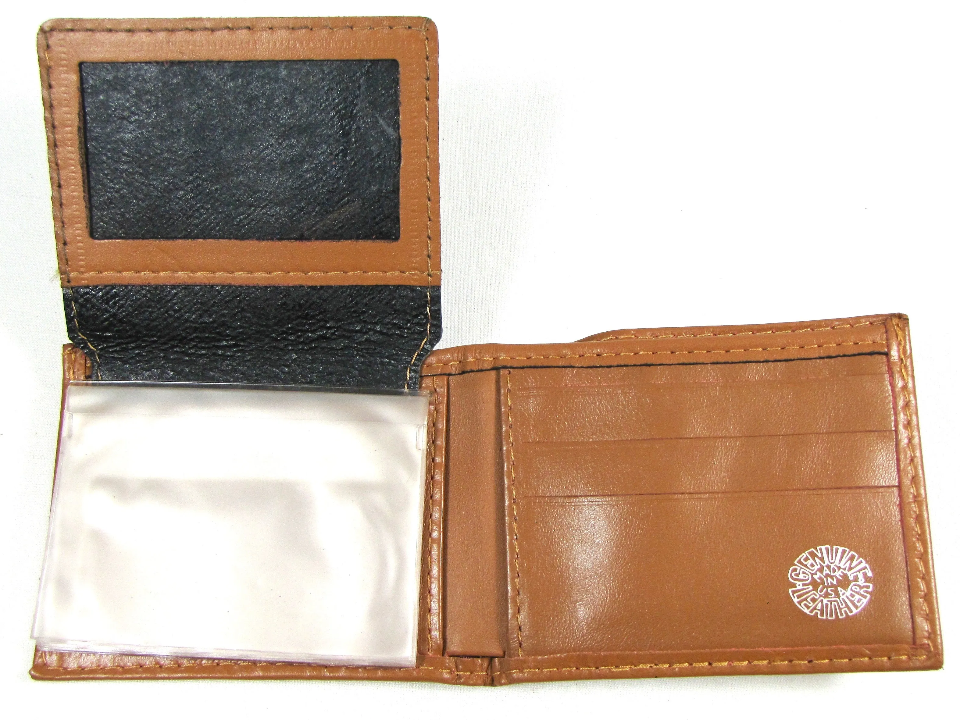 FB816T-AB  Embroidered Billfold Tan - Spurs