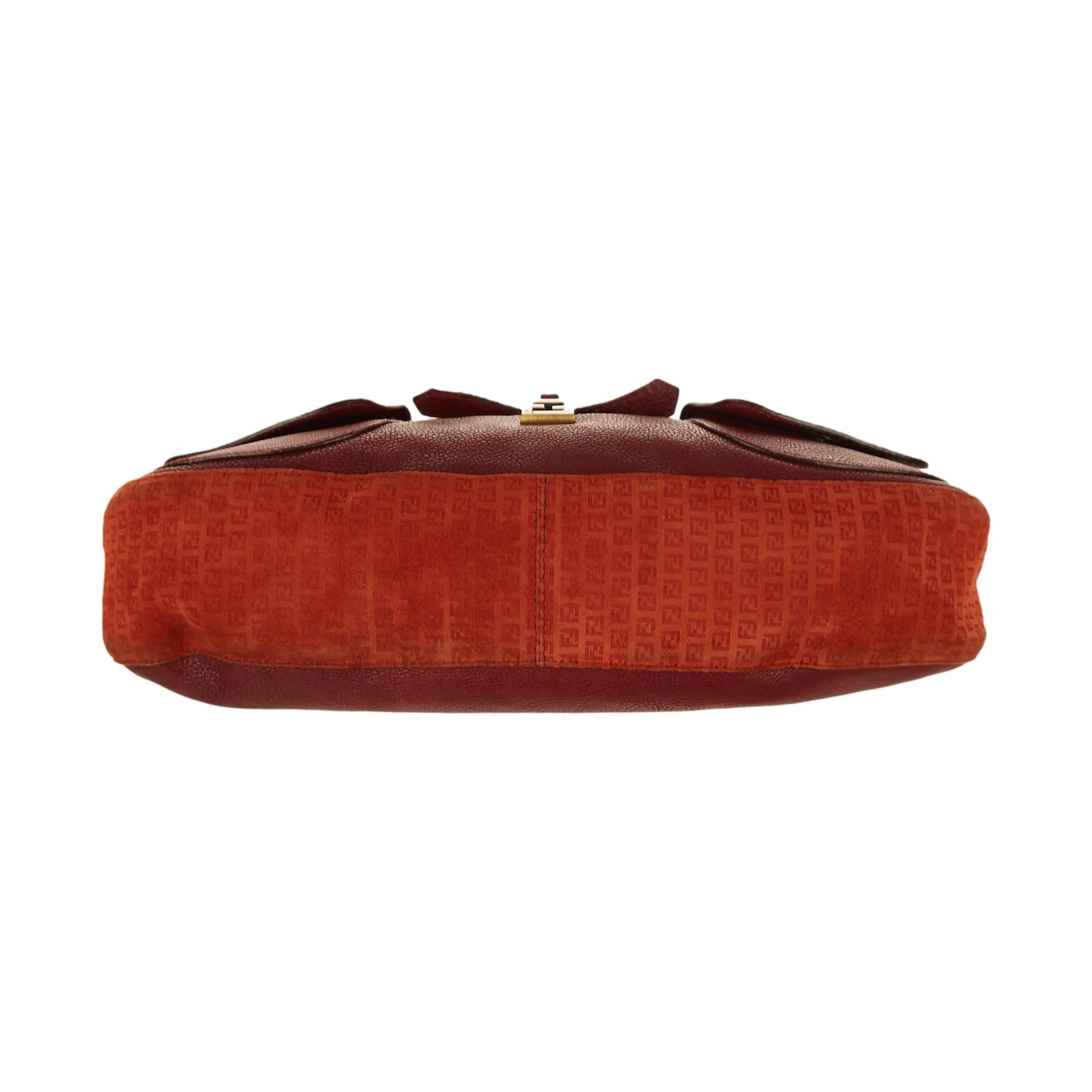 Fendi Red Strap Shoulder Bag