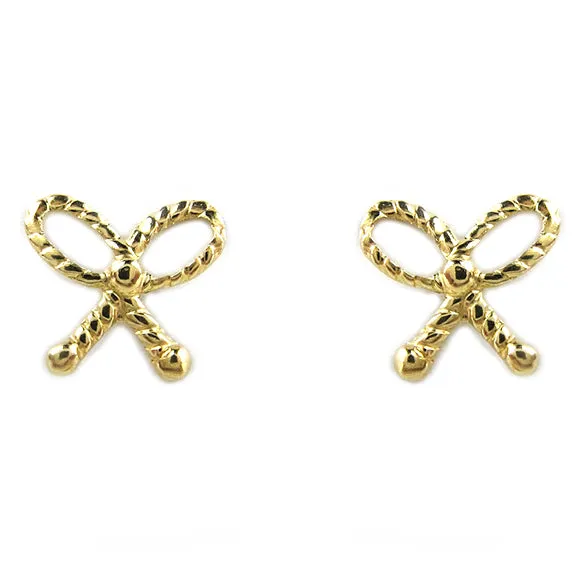 Fina Bow Studs