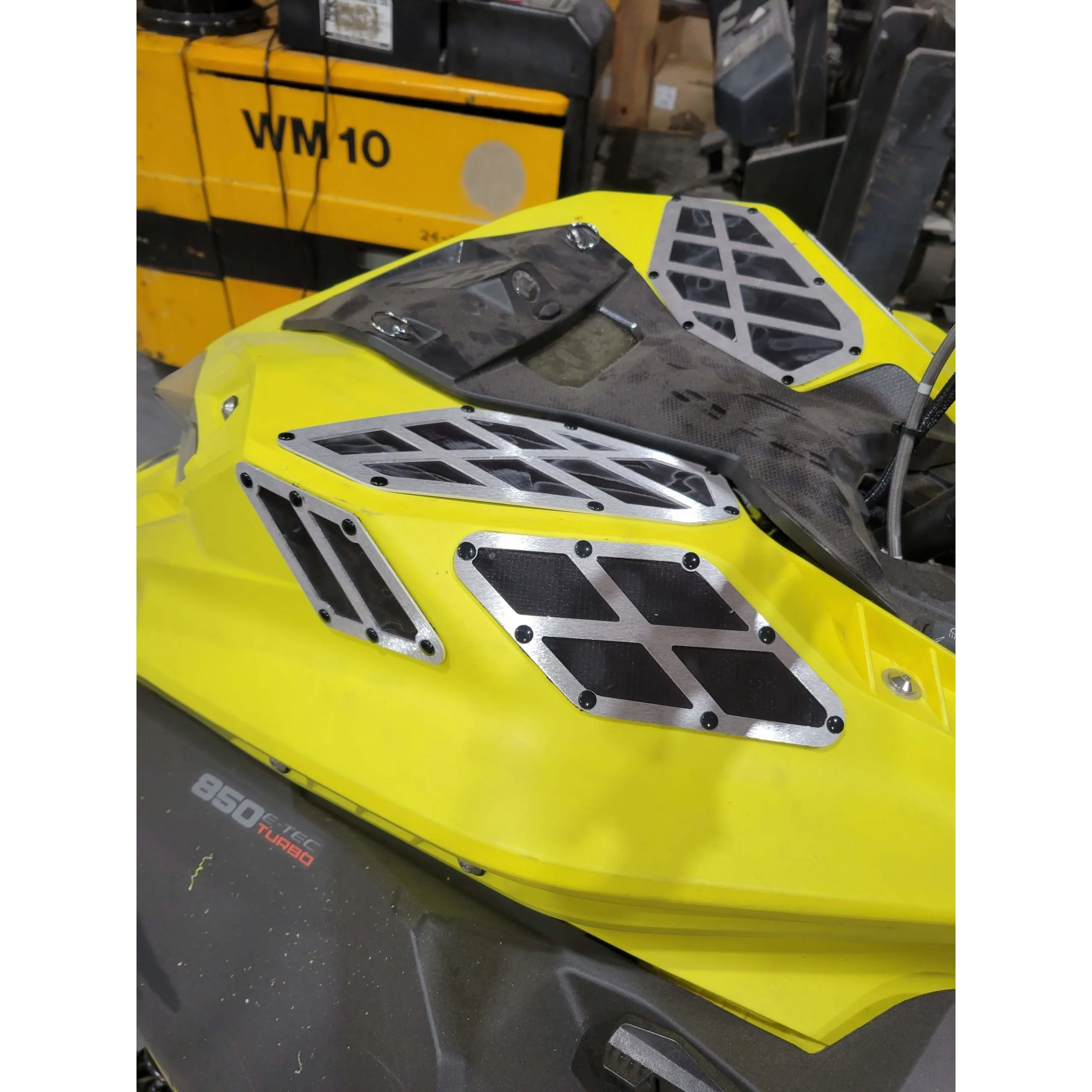 Fire N Ice Intake Vents/Protectors | Ski-Doo Gen4 Lightweight Hood