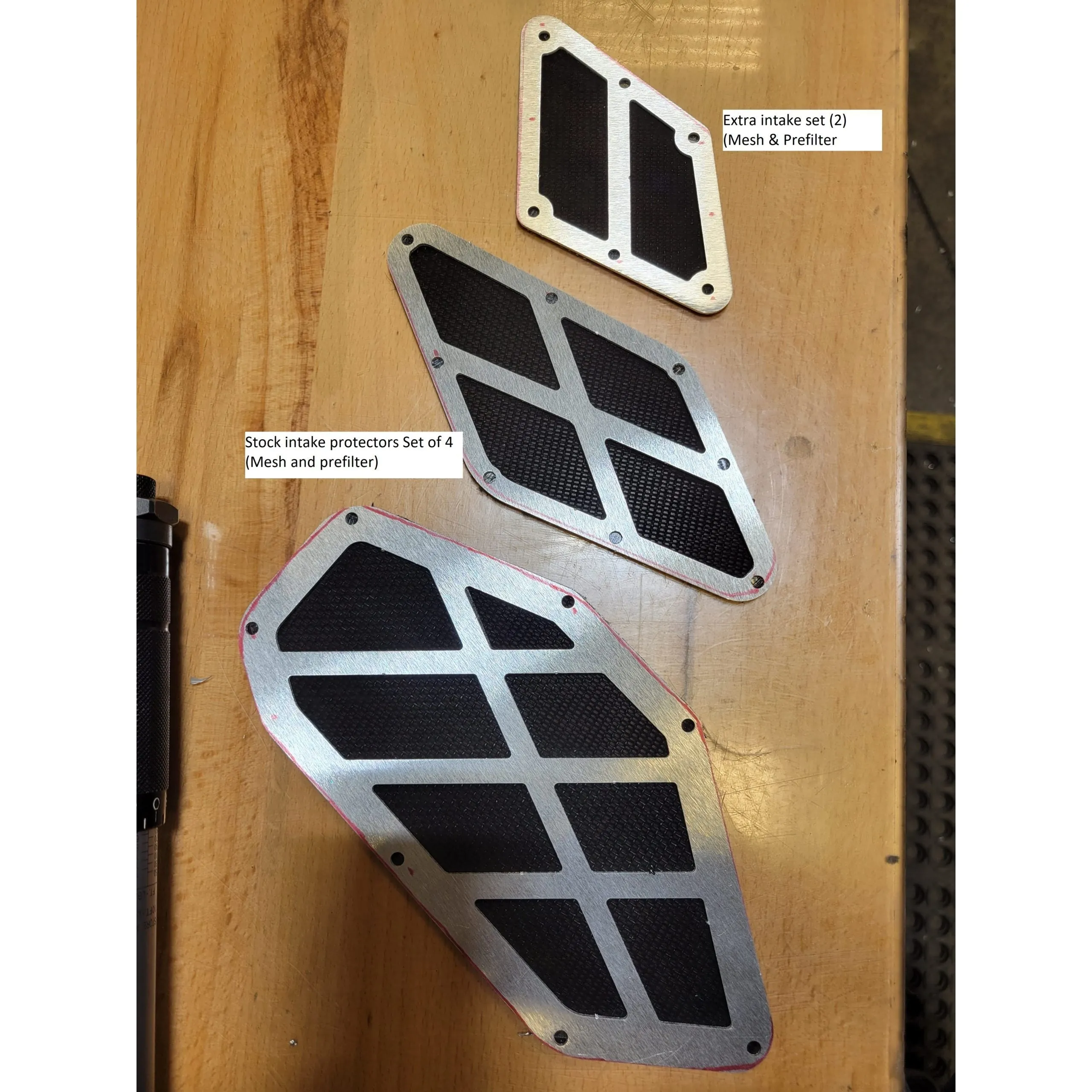 Fire N Ice Intake Vents/Protectors | Ski-Doo Gen4 Lightweight Hood