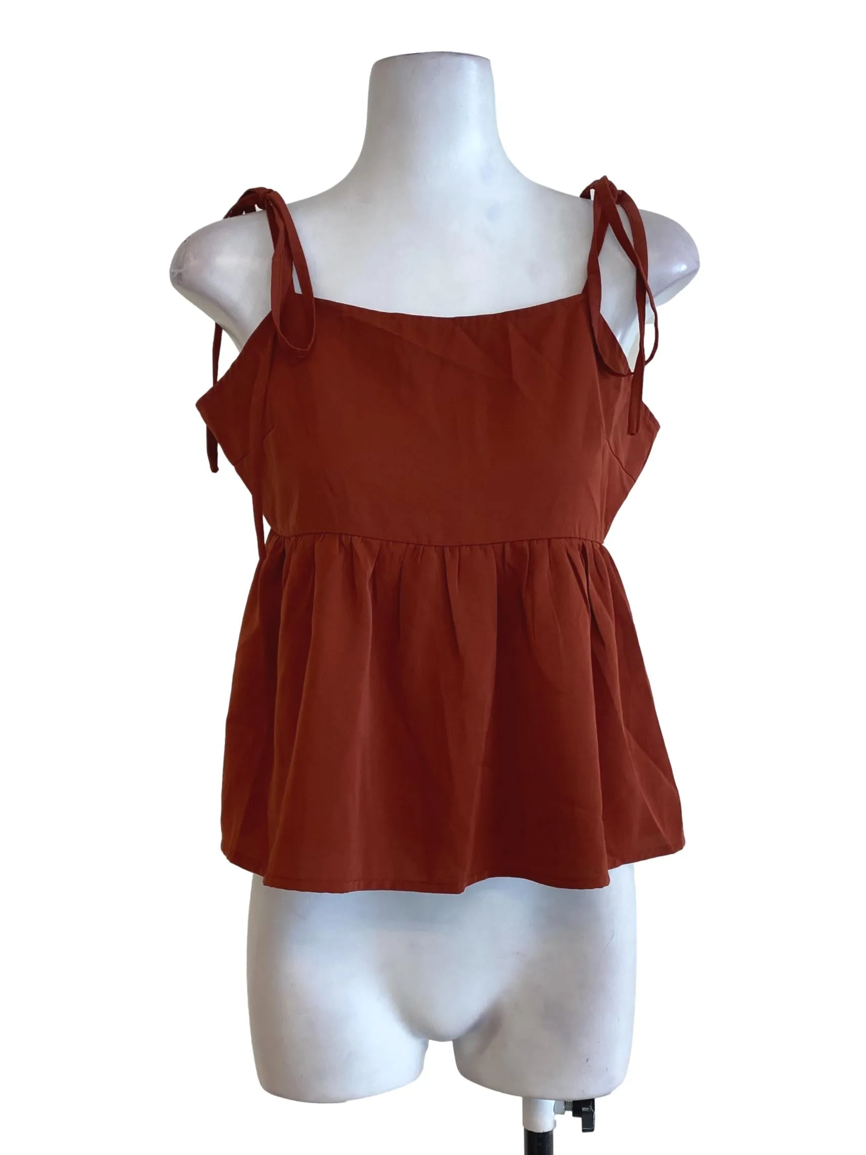 Fire Ruffle Top