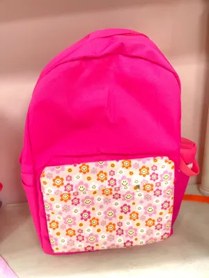 Flower Smiley Face Backpack