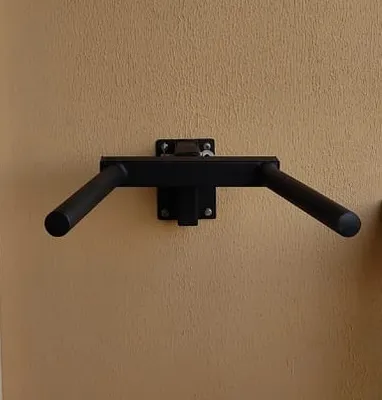 Foldable Wall-Mount Dip Station
