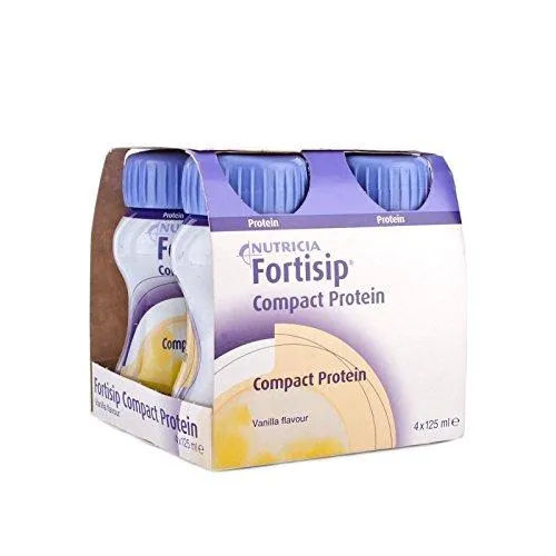 Fortisip Compact Protein Vanilla ( 4 x 125ml)