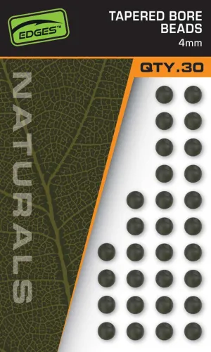 FOX Naturals Tapered Bore Beads x 30