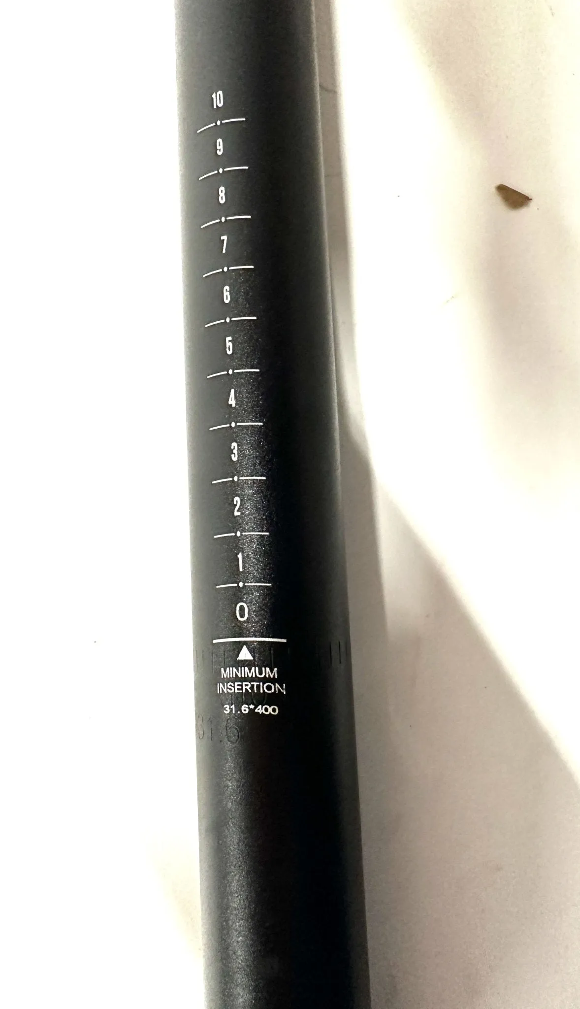 FRAMED Lightweight Alloy MTB Road Bike Seatpost 31.6mm X 400mm Black NEW