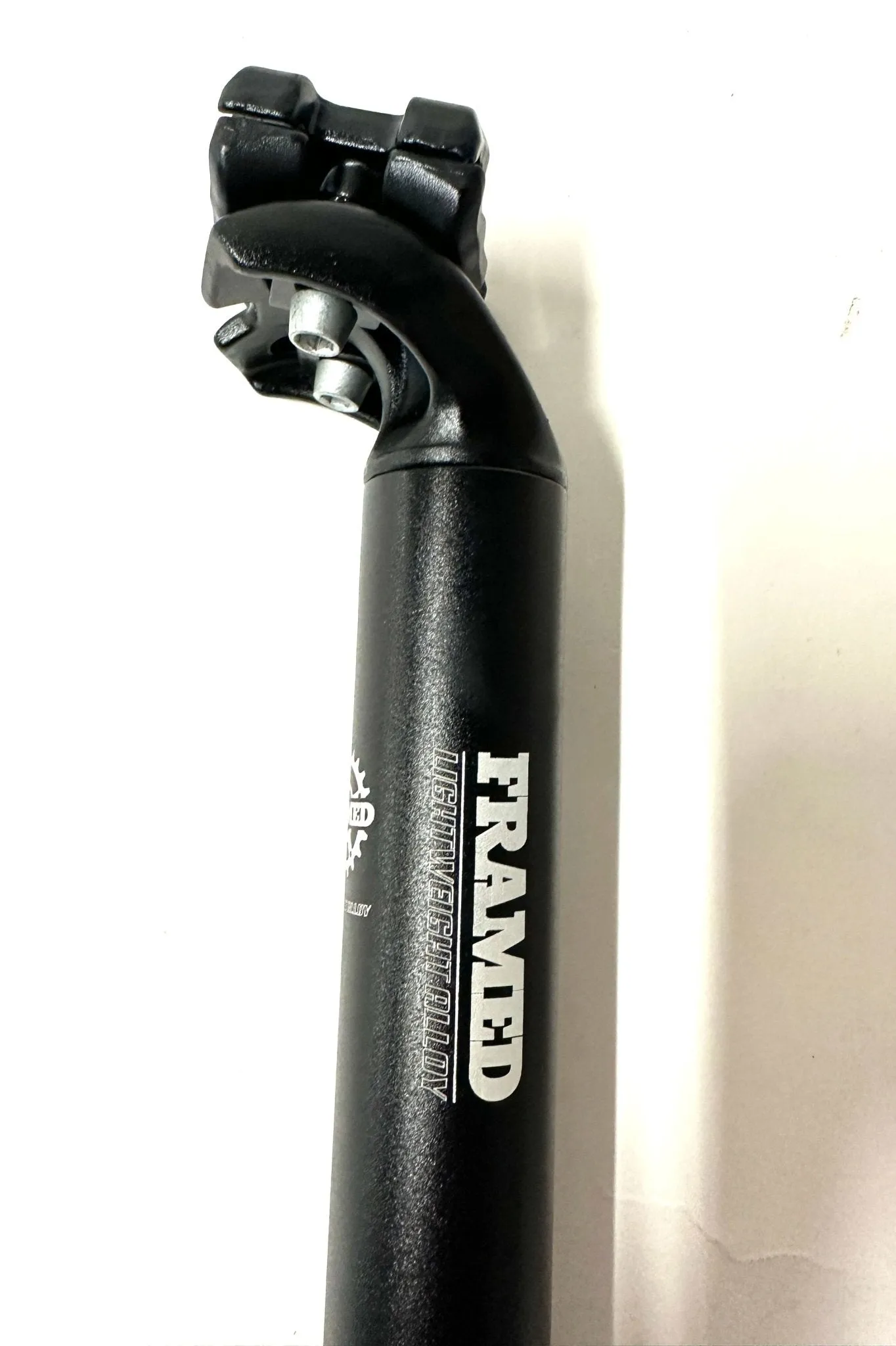 FRAMED Lightweight Alloy MTB Road Bike Seatpost 31.6mm X 400mm Black NEW
