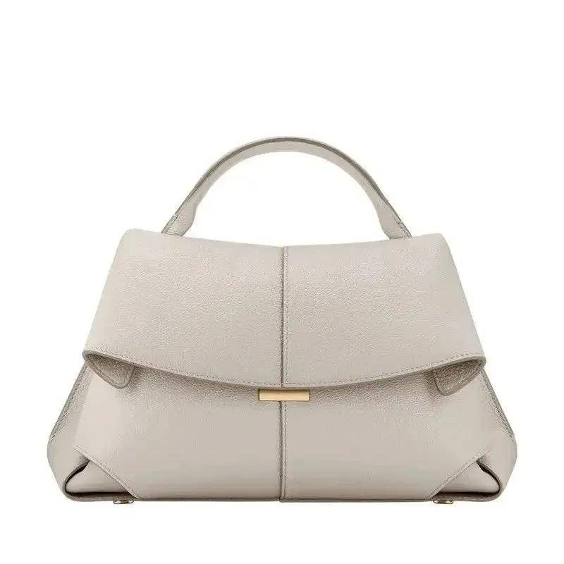 French Women Fashion Genuine Leather Handbags
