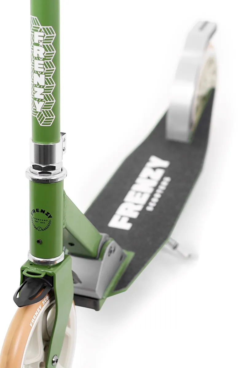 Frenzy 205mm Dual Brake V4 Recreational Scooter - Green