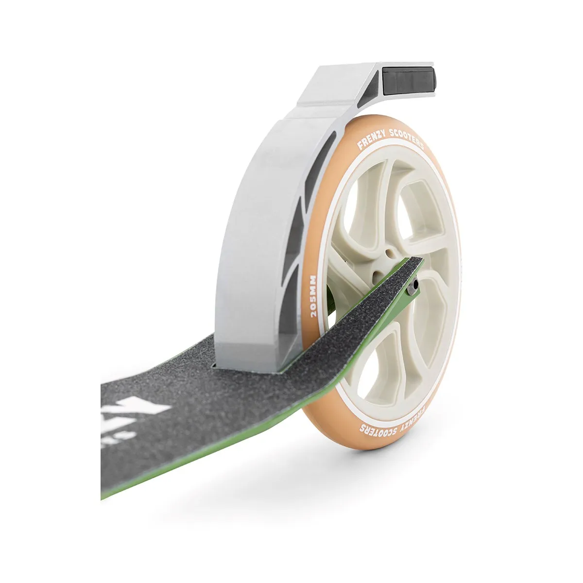 Frenzy 205mm Dual Brake V4 Recreational Scooter - Green