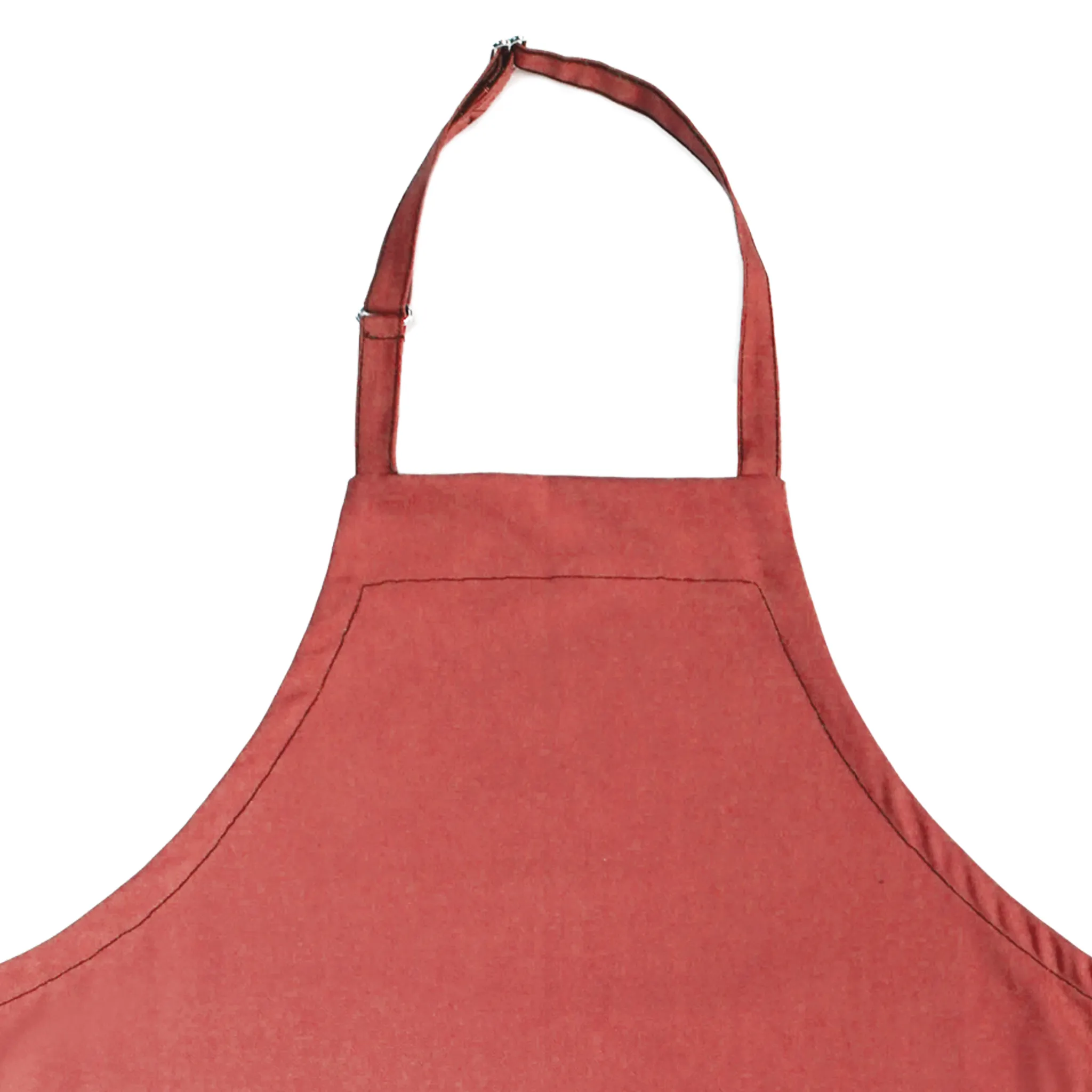Full Bib Chef's Apron - Nautical Red