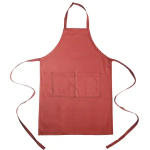 Full Bib Chef's Apron - Nautical Red