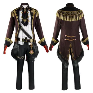 Genshin Impact Diluc The Dark Side of Dawn Cosplay Costume