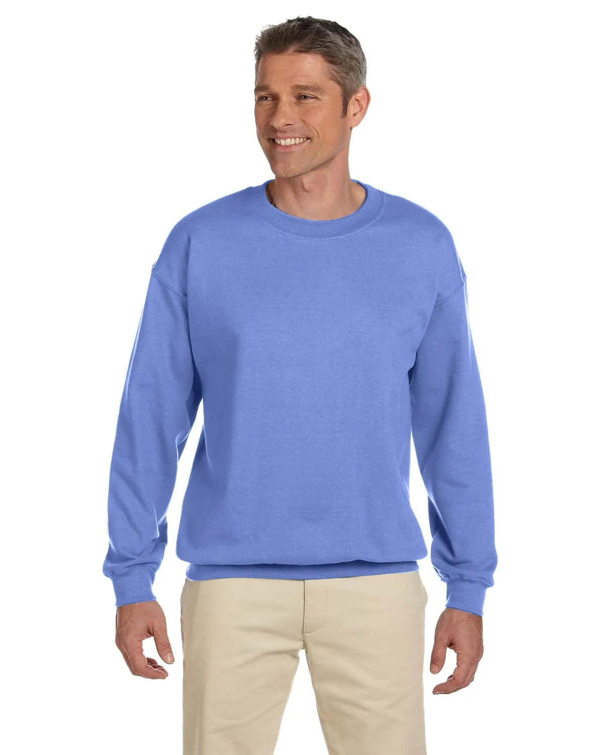 Gildan Lightweight 50/50 Crewneck Sweatshirt | Violet