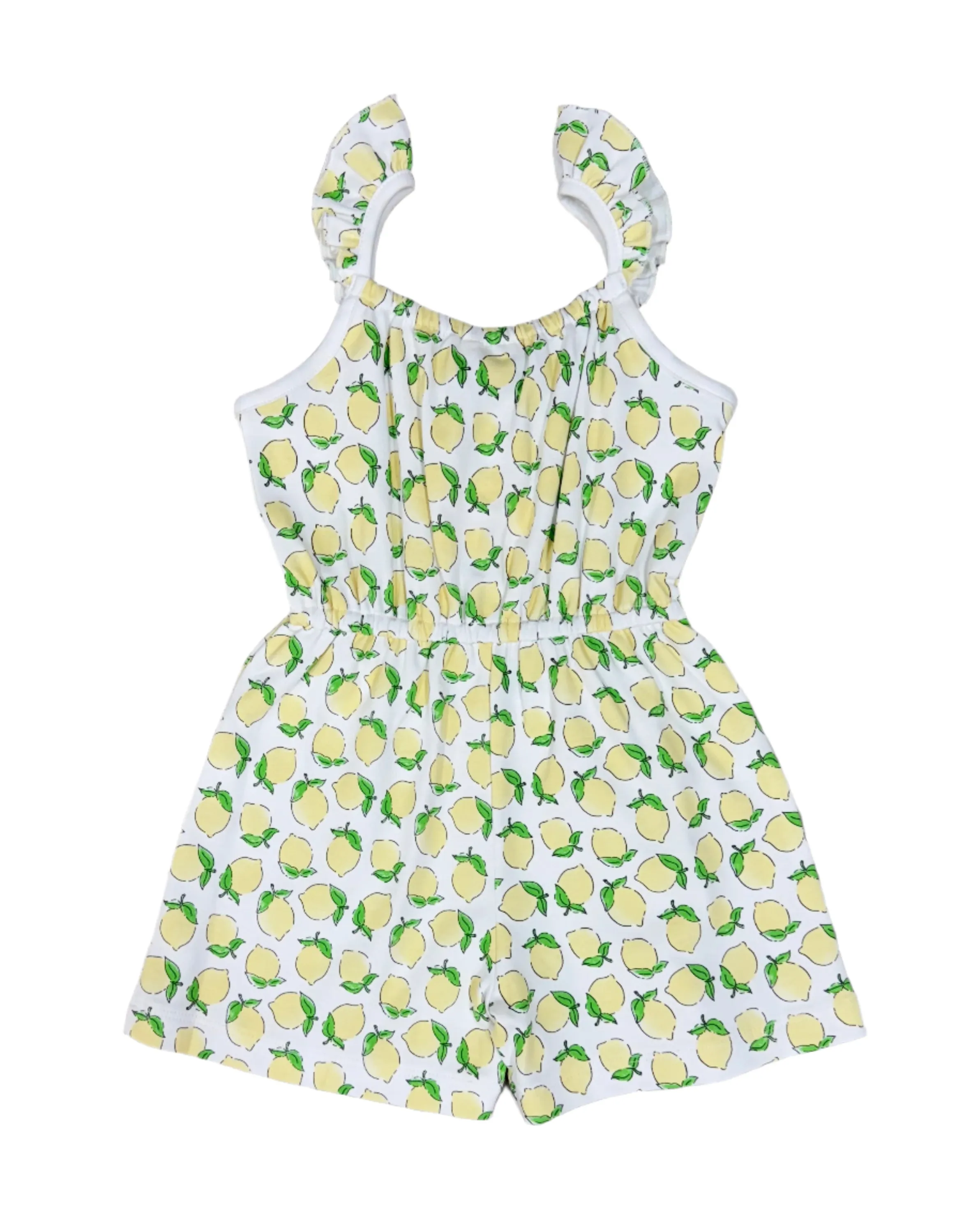 Girls A/S Romper - Lemons