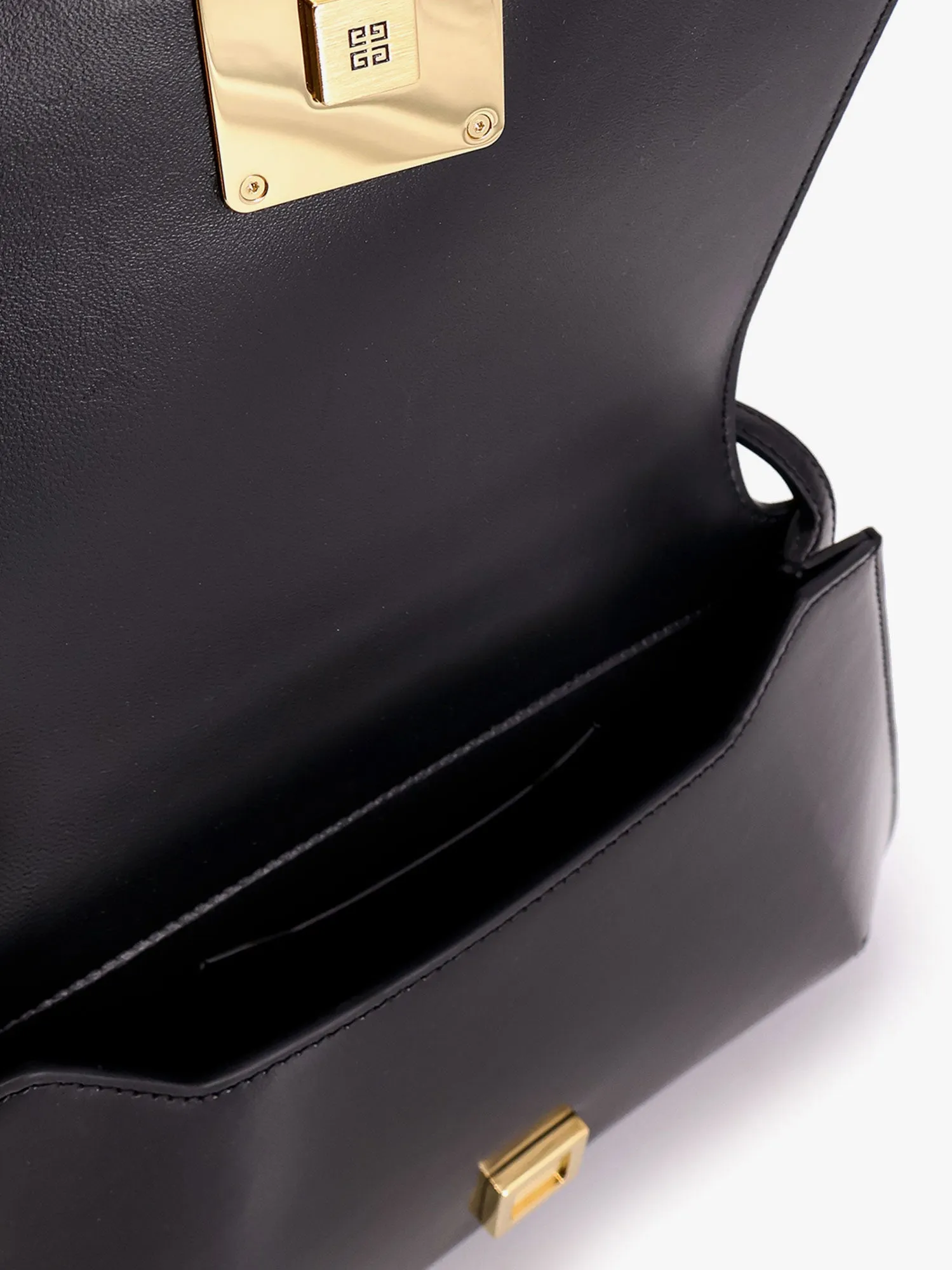 Givenchy 4g Leather Shoulder Bag With 4g Liquid Buckle