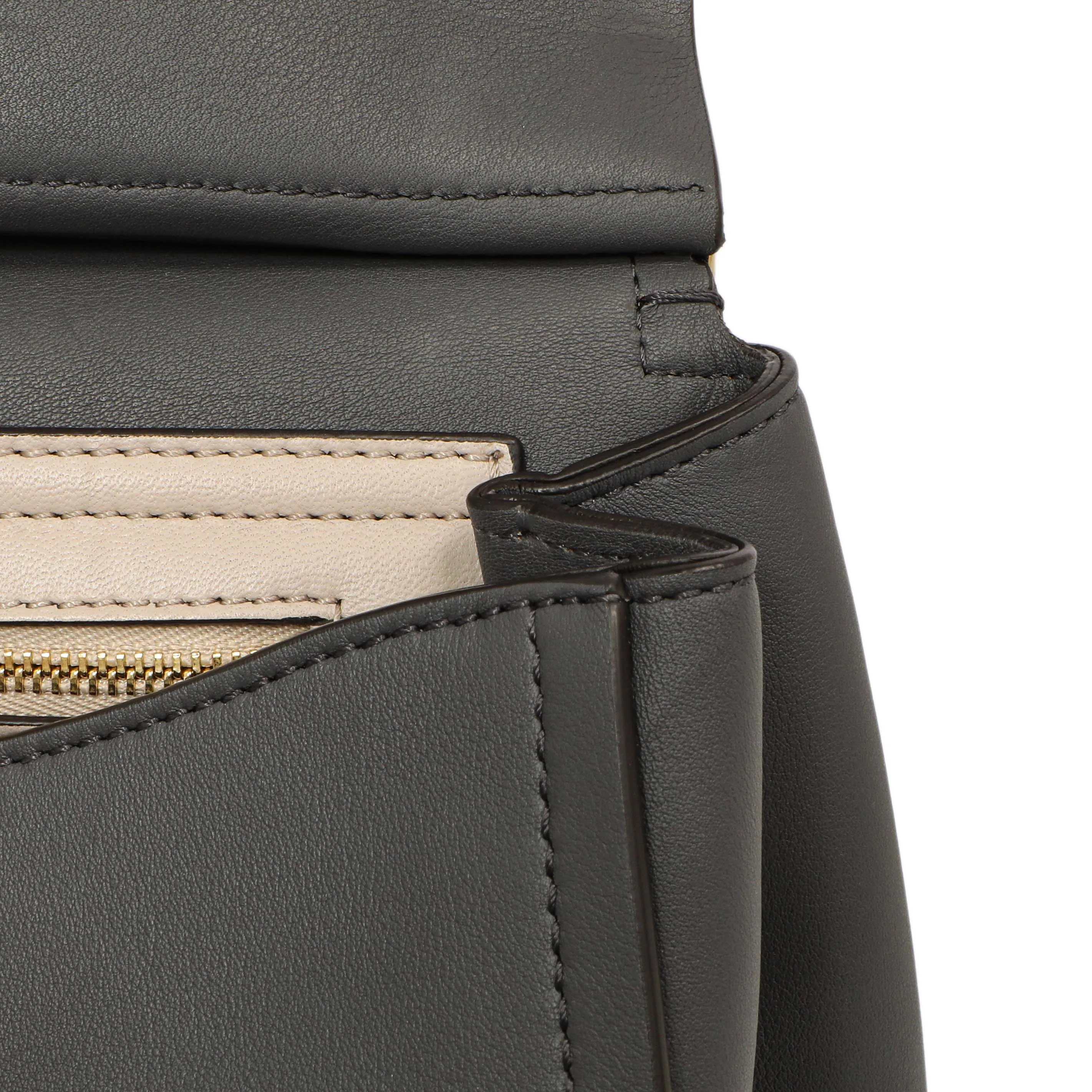 Givenchy Storm Grey Calfskin Small Mystic Shoulder Bag