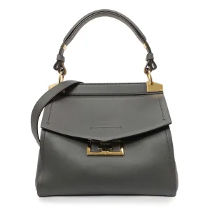 Givenchy Storm Grey Calfskin Small Mystic Shoulder Bag