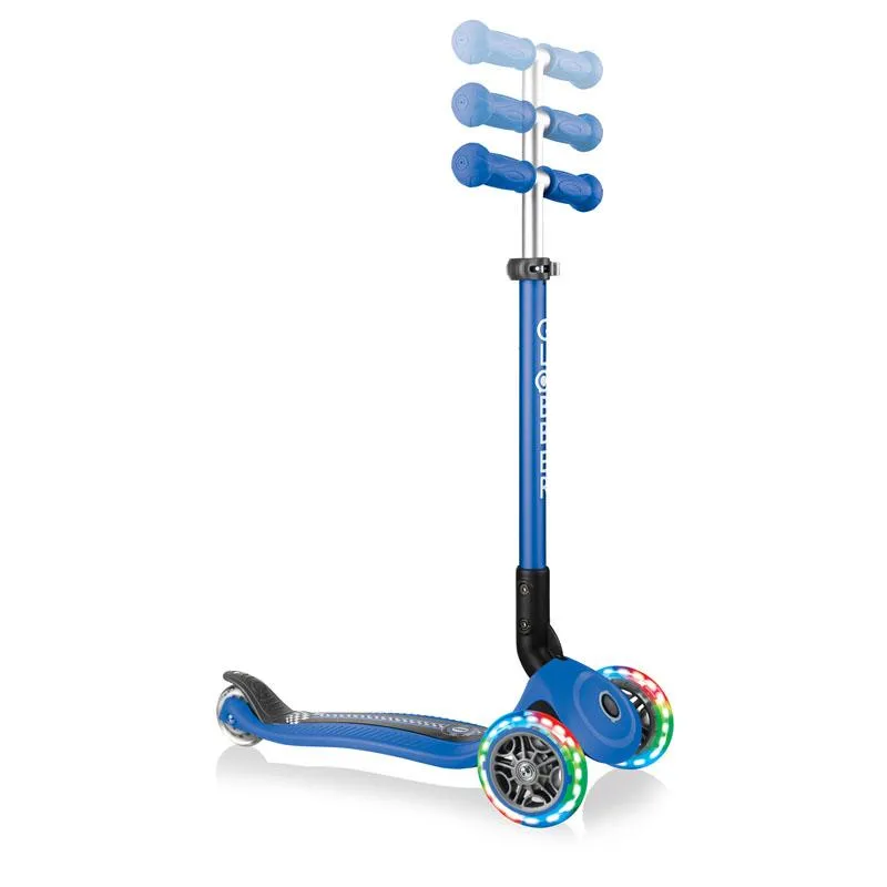 Globber Junior Primo Foldable Lights Scooter