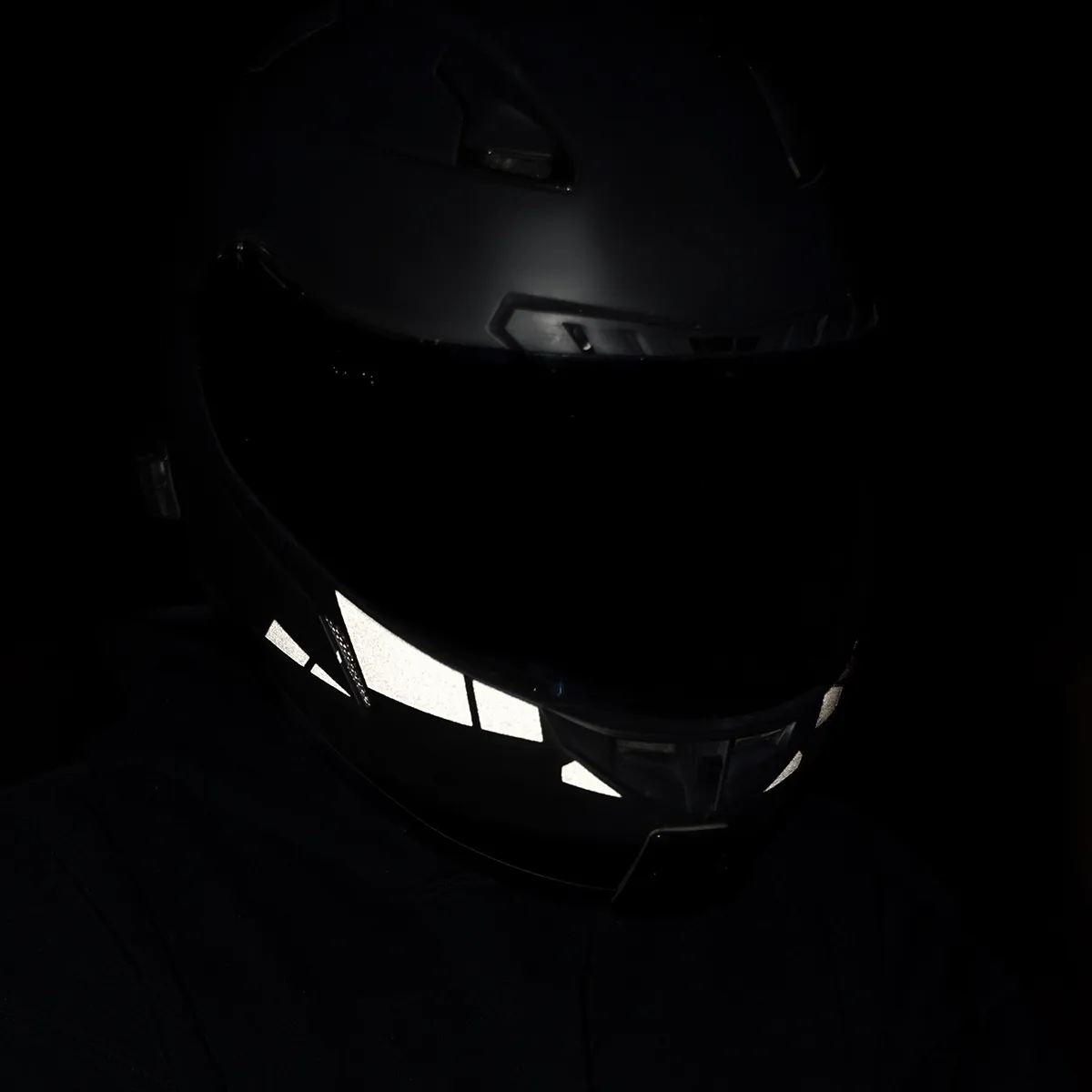 Glowrider  Reflective Helmet Sticker - Stars and Arrows