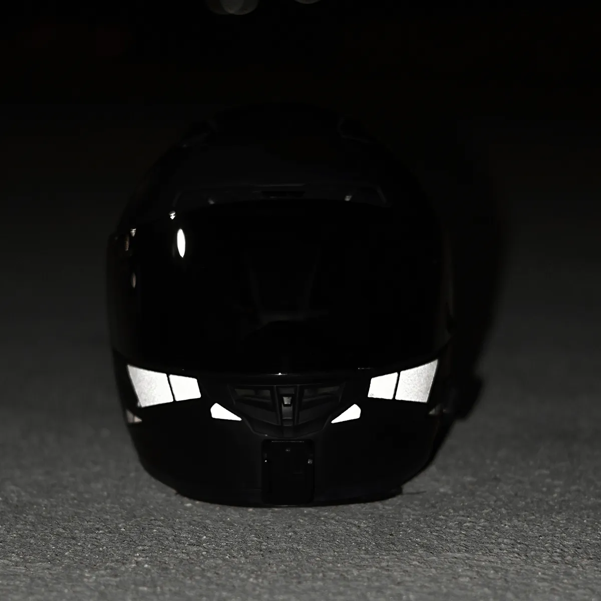 Glowrider  Reflective Helmet Sticker - Stars and Arrows