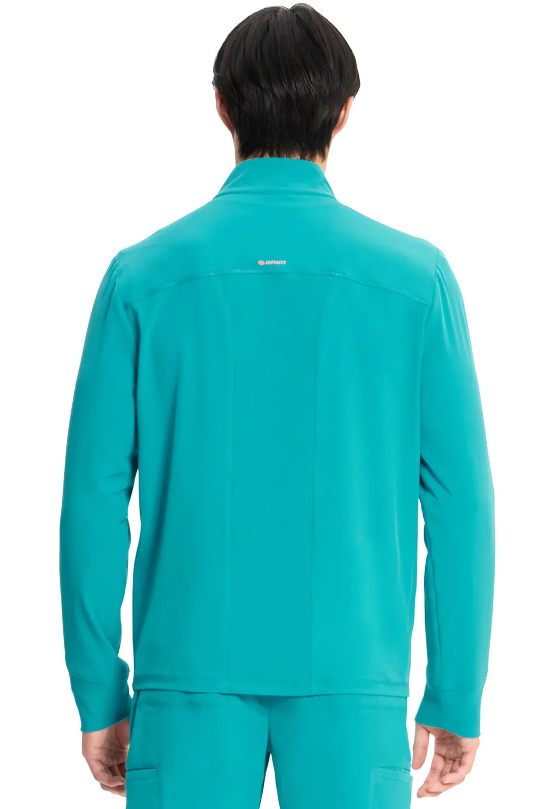 GNR8 IN350A Men's Zip Front Jacket Teal Blue