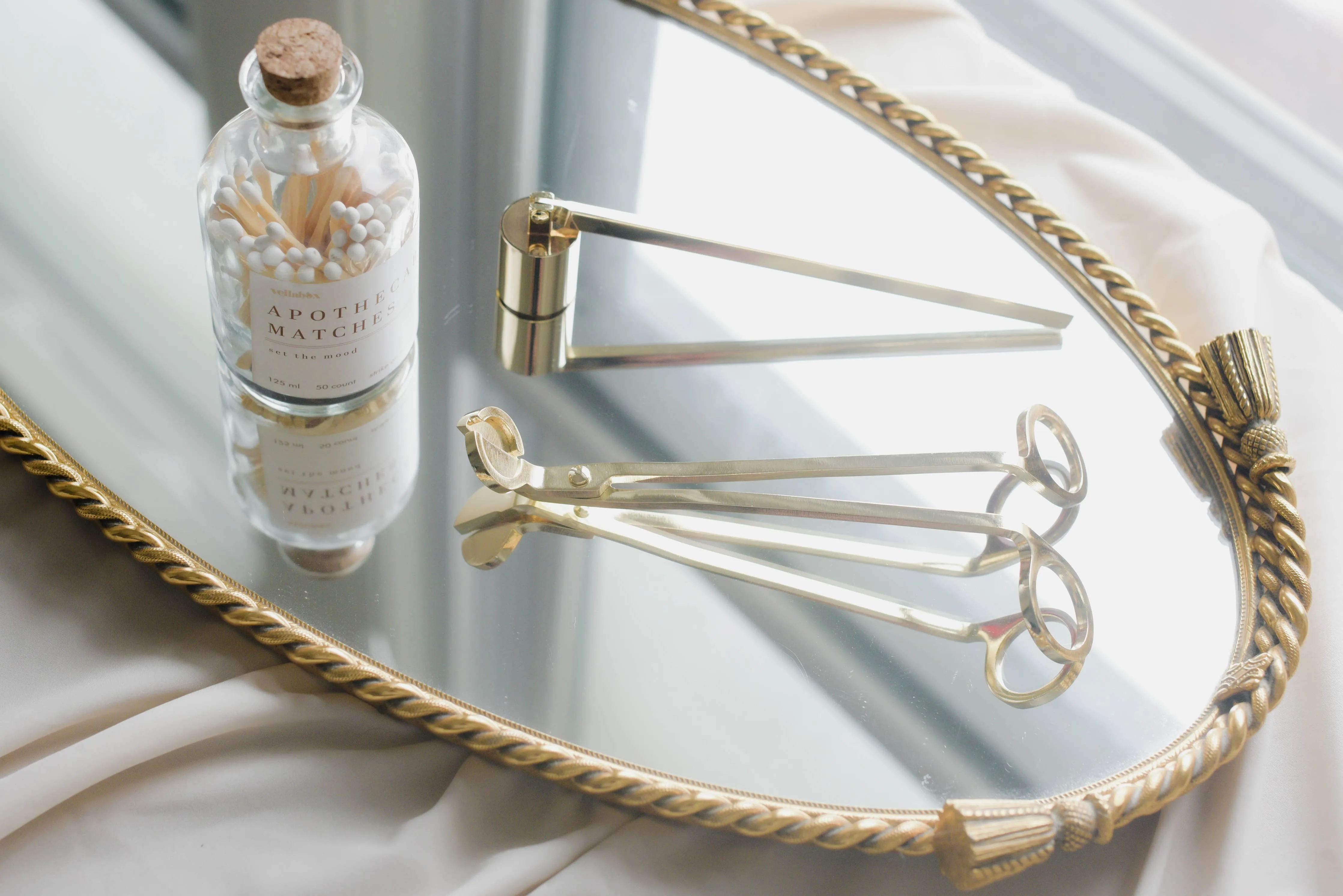Gold Candle Wick  Trimmer