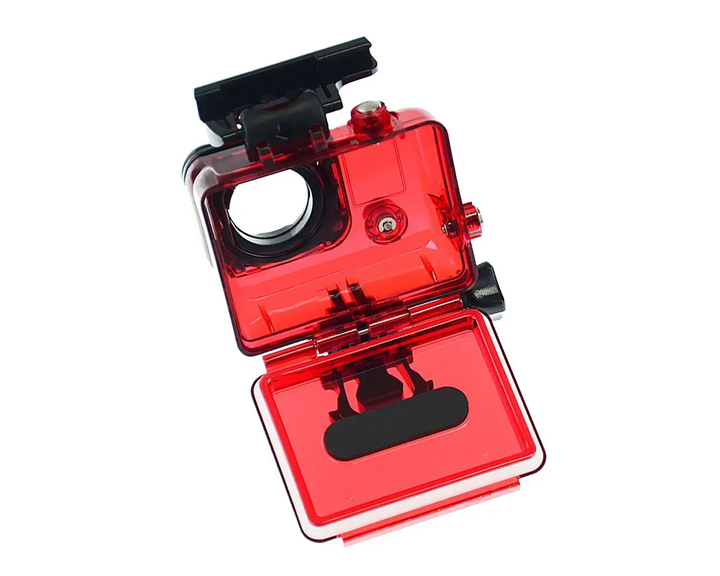 GoPro Waterproof Replacement Housing for Hero 3/ 3 / 4 Camera - Red