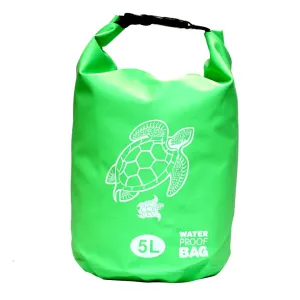 Green Turtle Waterproof Bag