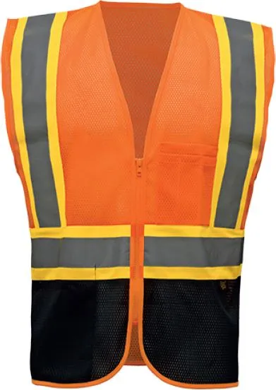 GSS Two Tone Vest, Black Bottom, Class 2 (each)